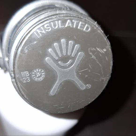 Hydro Flask Bottle 21oz Gray/White - Picture 5 of 5